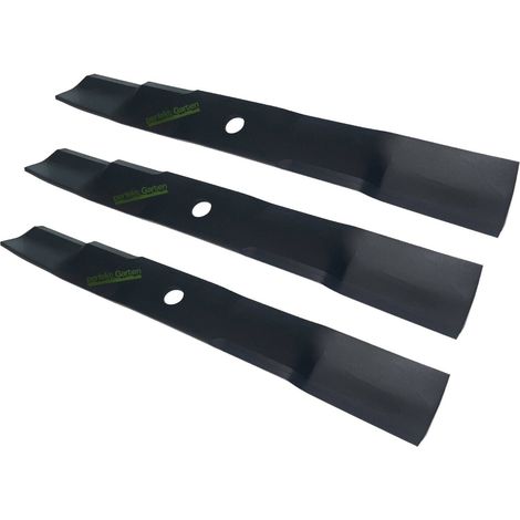 3 X 53 CM lame pour tondeuse John Deere 1420 1435 1445 1500 1545 1550 1565 / M163983 (1/4)
