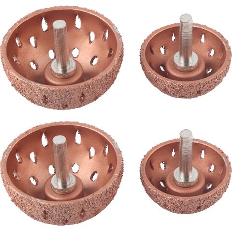 2Pcs Bols de Meulage en Acier au Tungstène, Disques de Polissage pour Touret, Accessoires d'Outillage Électrique (1/5)