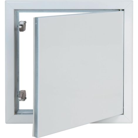 1 Trappe De Visite 400x400 Mm Laquée Blanche Isolante Etanche Pour Plafond Mur