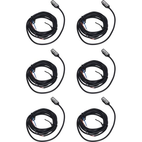 5PCS Capteur Magnétique Interrupteur Boîtier ABS 100mA 2 Fils Normalement Ouvert pour Industrie AC DC5‑240V (1/5)
