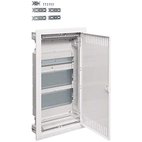 Hager VU36NWB boîtier électrique encastré RAL 9010