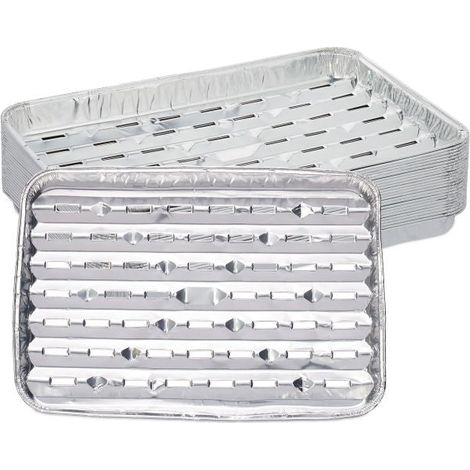 Aluminium barbecue trays set of 25 (1/5)