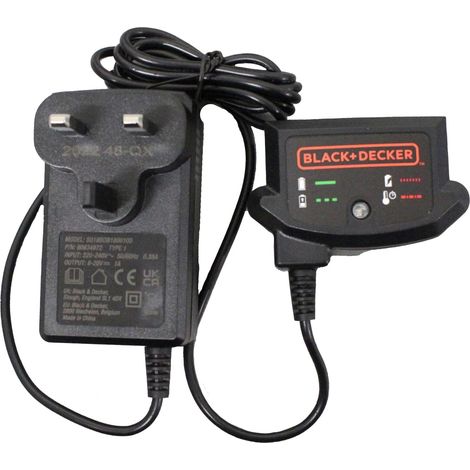 Black & Decker N494099 18v Battery Charger Powerconnect BL1518 BL2018 BL4018 (1/3)