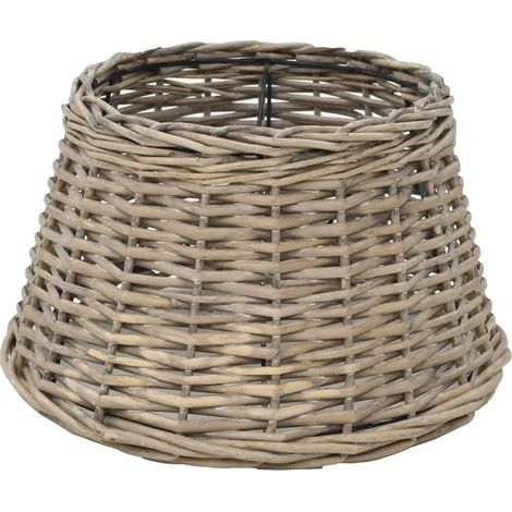 Pantalla de lámpara de mimbre 38x23 cm natural vidaXL (1/5)