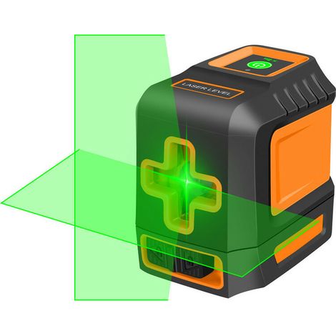 Niveau Laser Autonivelant, Laser Croix Vert 30m Niveau Laser Rotatif Vert, Laser Croix Horizontal et Verticale