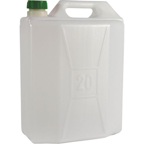 TANICA PER ALIMENTI Lt. 20 pred.rubinetto (non incluso)- 4 pezzi  - ECOPLAST