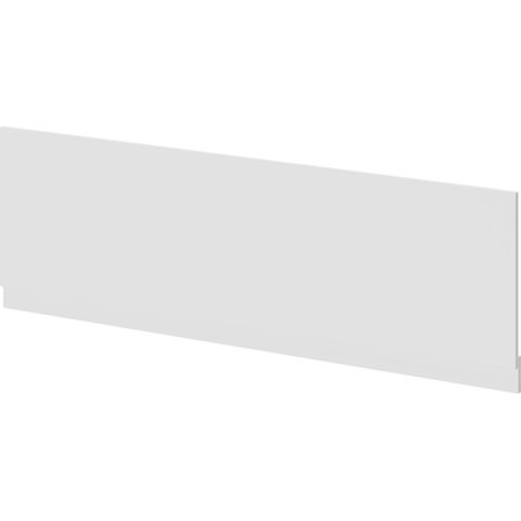 Gloss White MDF 1700mm Front Bath Panel with Plinth (1/5)
