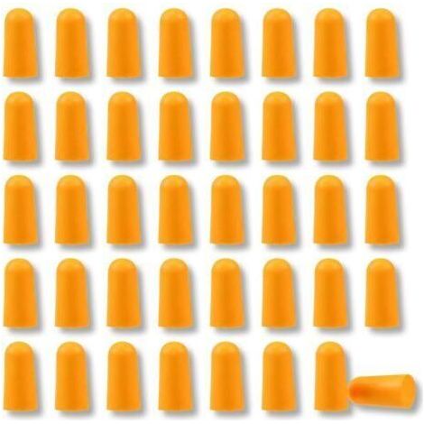40 es Reusable Anti-Noise Earplugs 37dB Hearing Protection Sleeping Snoring (1/5)