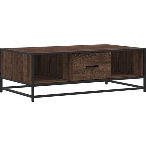 Maison Exclusive - Couchtisch Braun Eichen-Optik 100x57x35 cm Hol