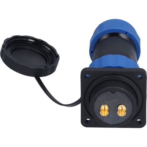 Wasserdichter Vierkantstecker mit 4 Löchern, IP68-zertifiziert, Luftfahrt-Stromanschluss 380 V 45 A für Kabel und Leitungen, SP282-Pin (1/5)