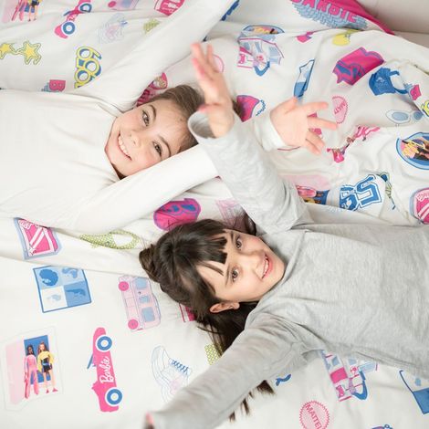 Housse de Couette pour lit de 90 cm Motif Shine 004 Multicolore 100% Coton (1/5)