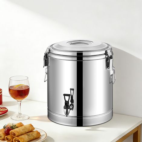 YISSALE - Seau isotherme en acier inoxydable de 40 litres (1/5)
