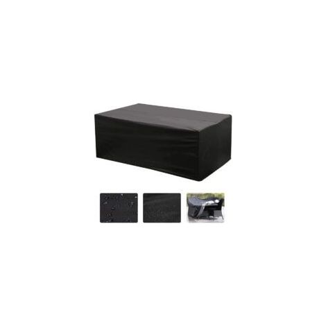 LAN Tisch- und Stuhlhülle für Gartentische und Terrassenstühle, wasserdicht, winddicht, UV-beständig, geeignet für Tische, Stühle, Sofas, Gartenmöbel – (1/5)