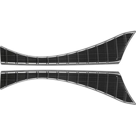 Protection de seuil de coffre en acier inoxydable pour Toyota Alphard Série 40 (à partir de 2023), noire (1/5)