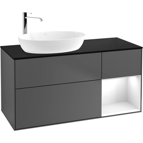 Villeroy & Boch G932GFGK Armoire sous lavabo Finion G93 (1/2)