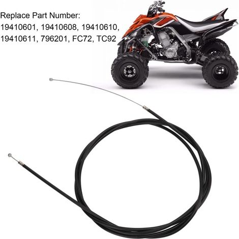 Ligne de commande d'accélérateur 100 pouces, câble d'accélérateur 19410611 universel pour Go Kart Mini vélo ATV (1/5)