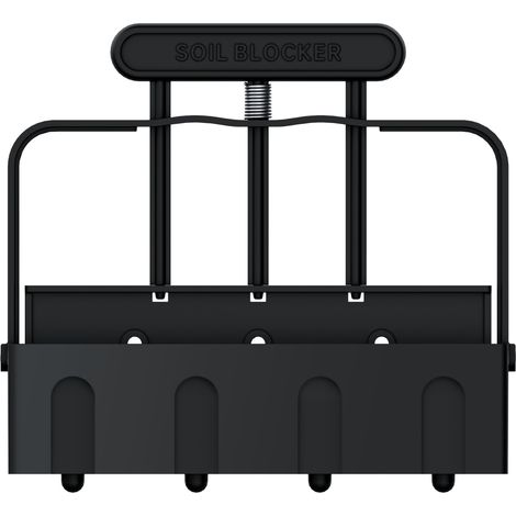Bloqueur de terre manuel 5 cm, presse-mottes pour semis, outil de jardinage, plateau de germination, godets et plants en pot, semoir de précision (1/5)