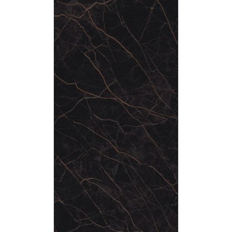 Carrelage effet marbre gris foncé – Full Lappato – Dimensions l.120 x L.280 cm – Intérieur/extérieur – Ceralux France