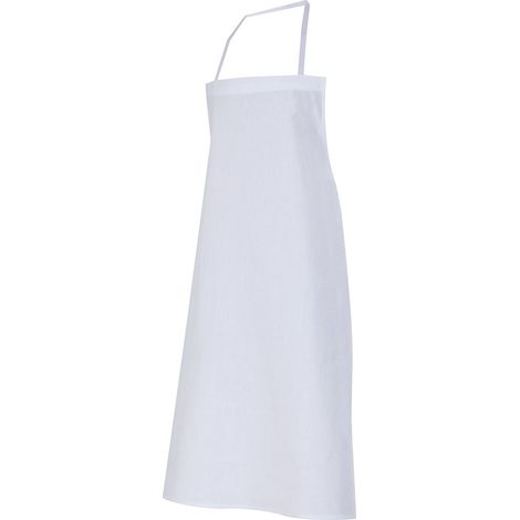 Delantal Peto 100% Algodón Blanco U