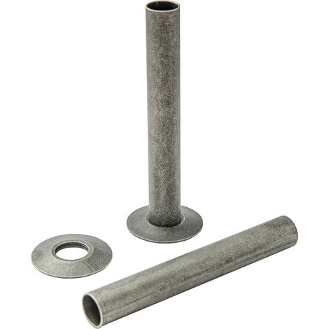 Heatwave 130mm Decorative Pipe Sleeve Kit Pewter