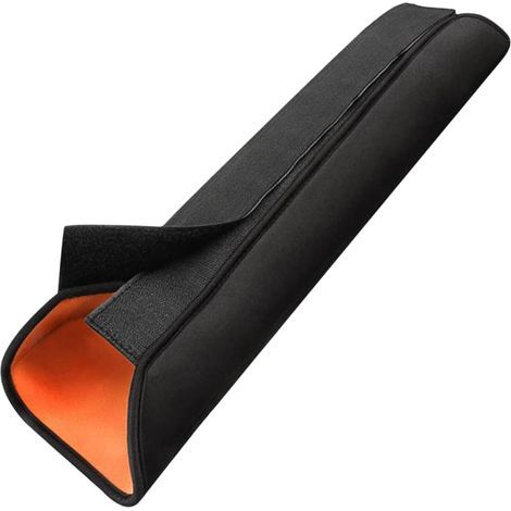 Cache batterie pour vélo électrique - Cache batterie pour porte-bagages - Orange (1/4)