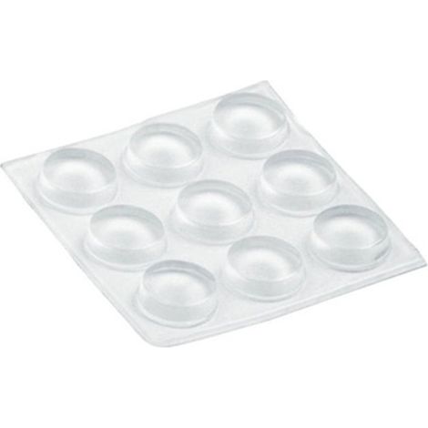Blister 24 Silikontropfen 10x2,5mm transparent 611 amig