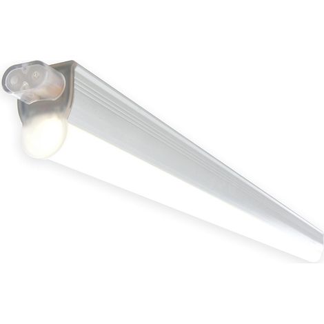 Litecraft Logan 50 cm Under Cabinet Light Cool White LED Fitting - Aluminium