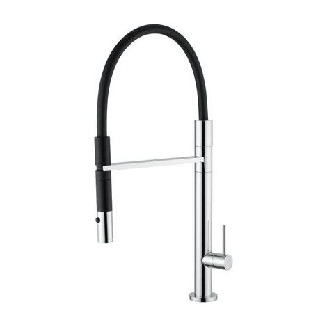 Foster Tube. Colore del prodotto: Nero, Acciaio inox, Controllo del flusso d'acqua: Leva sanitaria, Numero di rubinetti/leve: Singolo - 8477100 (1/2)