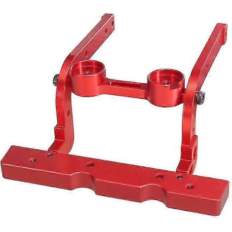 Support de pare-chocs avant en métal rouge amélioré avec pare-chocs avant fixe pour voitures RC H12Y et H12Y+ (1/4)