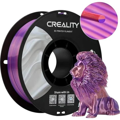 Filament PLA Creality CR-Silk (rose-violet)