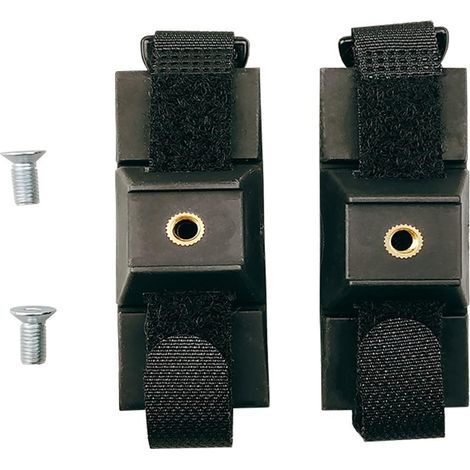 Adaptador universal para portabotellas de bicicletas, patinetes eléctricos y motocicletas. Kit de montaje de botellas de agua de liberación rápida sin necesidad de taladrar. (1/4)