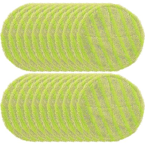 Lingettes de rechange pour balai serpillière électrique rotatif sans fil AURA, comprenant 12 lingettes de nettoyage (1/5)