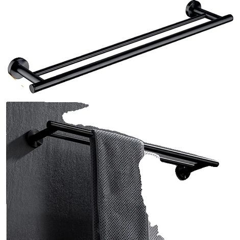 Set di accessori per il bagno, portasciugamani a parete, design moderno, 002YB (1/2)