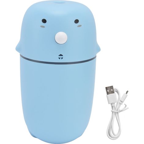 Wiederaufladbarer 300-ml-USB-Luftbefeuchter – Mini-Luftreiniger mit 2 Modi für Auto, Büro und Zuhause (1/5)