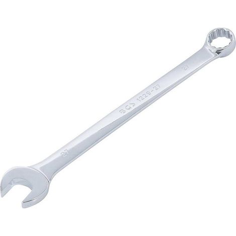 Clé Mixte Extra Longue 27 mm - Acier Résistant - Précision et Confort d Utilisation, Zones Difficiles - D-Work (1/5)