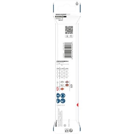 Broca Bosch pro hex-5 punta de carburo 3 piezas (1/5)