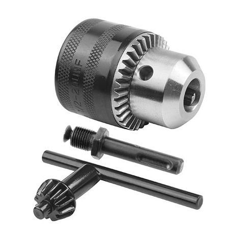 MANDRINO A CREMAGLIERA + SDS PLUS 789511 WOKIN - 1/2FXMM 20 X PUNTE MM 1,5/13 +CHIAVE- 2 pezzi