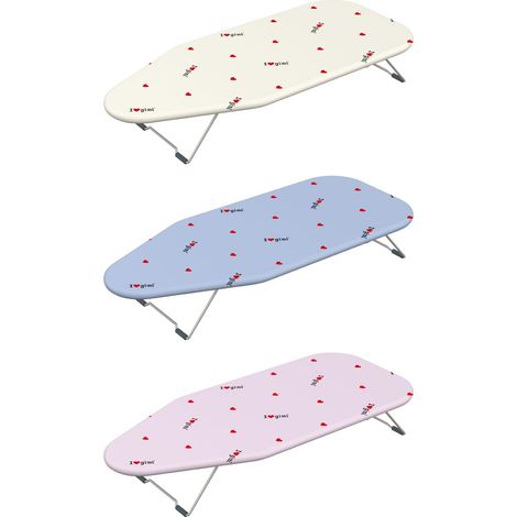 Planche à repasser 73,5x32 cm – Châssis acier – Plateau treillis électrosoudé – Doublure 100% coton – Poids 1,27 kg – Gimi (1/5)