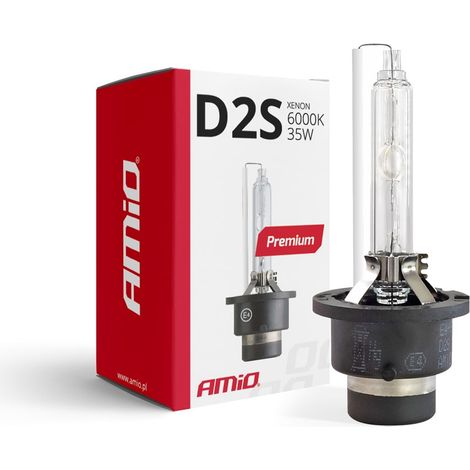 Bombilla de xenón D2S 6000K AMiO premium amio-01976