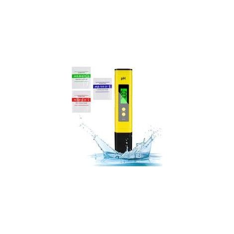 Digitales pH-Meter, hochpräziser pH-Tester (0,01 pH), 2% Messgenauigkeit, Wassertemperaturmesser, pH-Meter für Trinkwasser, Schwimmbäder, Hydrokultur und Aquarien. (1/5)