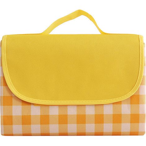 Couverture Pique-nique - Tapis Extérieur Léger et Pliable - Pour Plage Jardin Parc Camping - 200 x 150 cm - Bleu (1/5)
