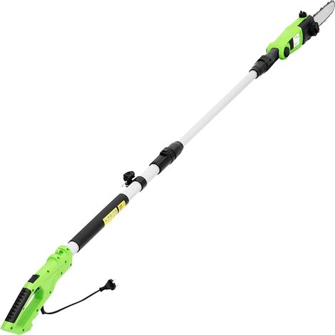 vidaXL Cortasetos eléctrico telescópico de pértiga 25 cm 710 W (1/2)