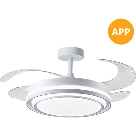 Ventilador DC BYBLOS blanco 72w (1/3)