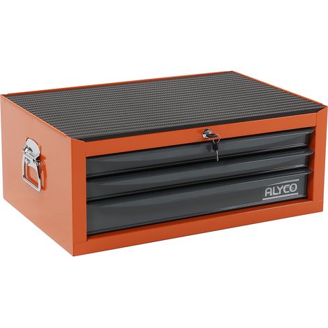 Arcón metálico de 3 cajones 667x439x269 mm ORANGE ALYCO (1/5)