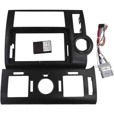 Frontstoßstangen-Adapterset für Pkw-Chassis, schwarz