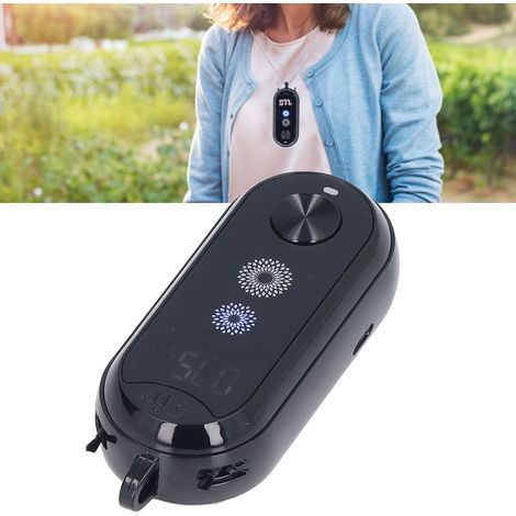 Purificateur d'air à ions négatifs (160 millions), purificateur d'air tour de cou, purificateur d'air portable, chargement USB (1/5)