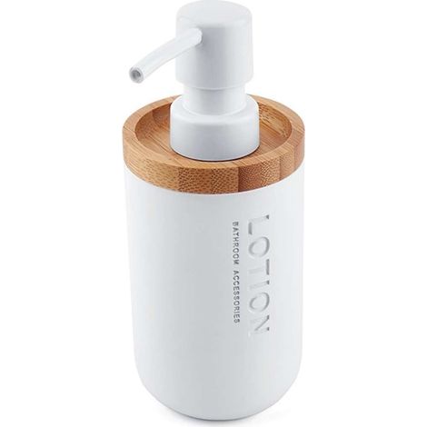 Nimco Kora - Dispensador de jabón, 270 ml, blanco KO 24031-05