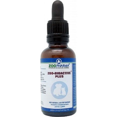 Zoopharma Zoo-Bioactive Plus Immunostimulateur d'animaux de compagnie, 20 ml