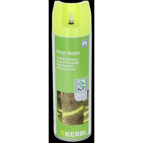 Kerbl Markierungsspray Forst Neon neongelb 500ml Sprühfarbe 291401