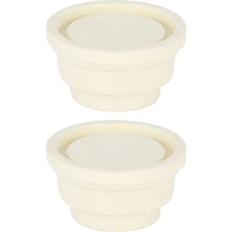 Bouchon en Caoutchouc pour Échelle de Piscine - 2 Pièces Accessoire de Piscine (1/4)